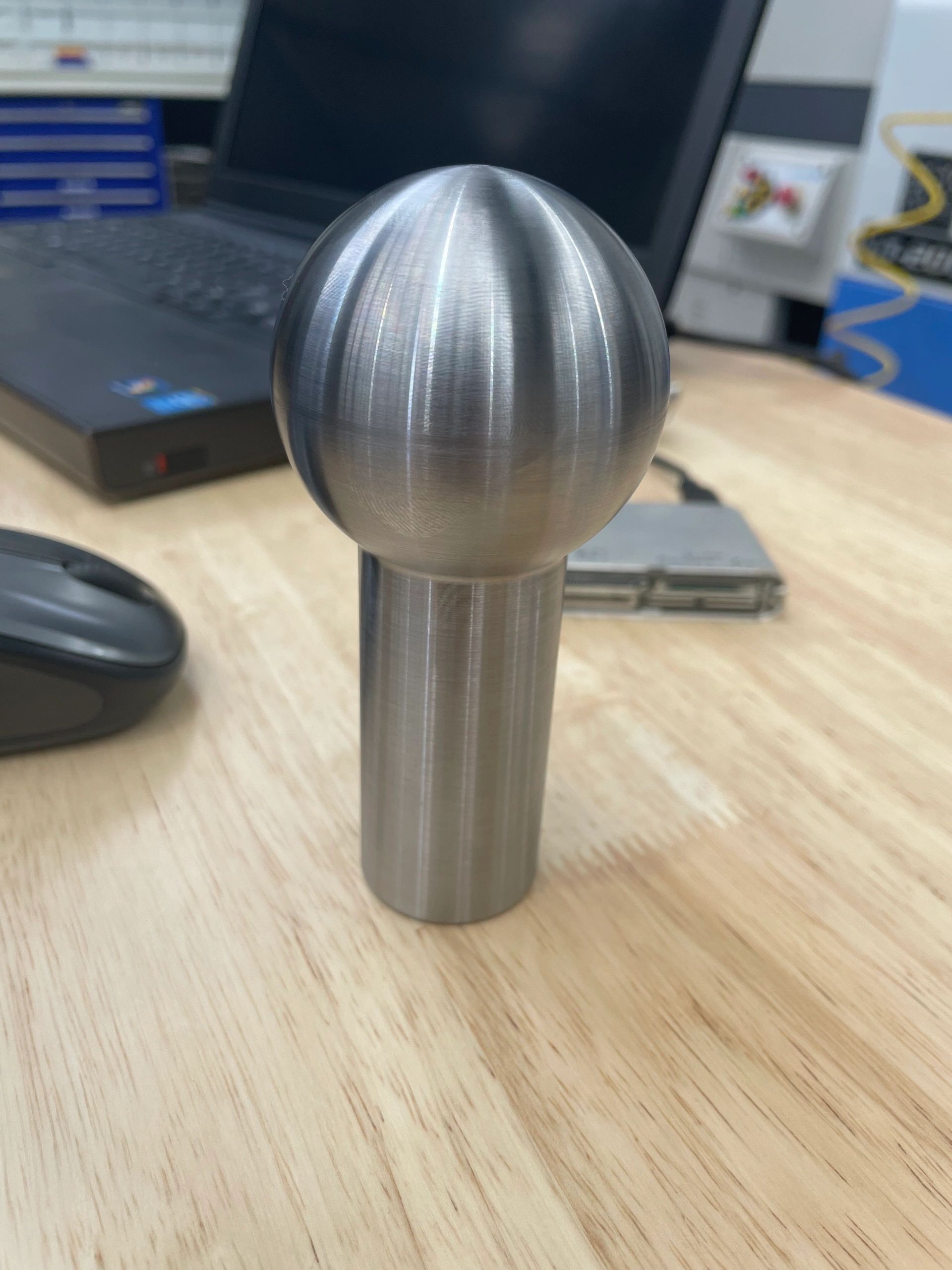 Precision turned component